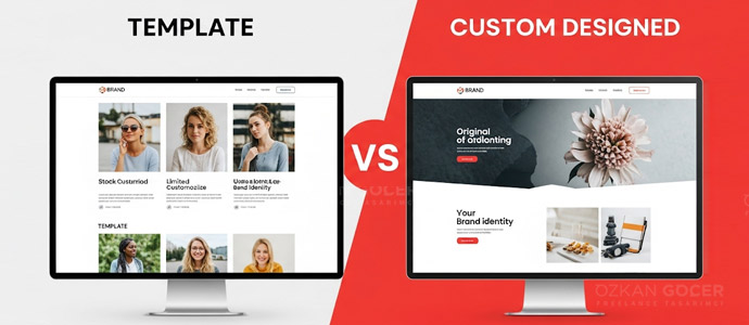 Hazır Site vs. Özel Web Tasarım: İşletmeniz İçin Hangisi Doğru?