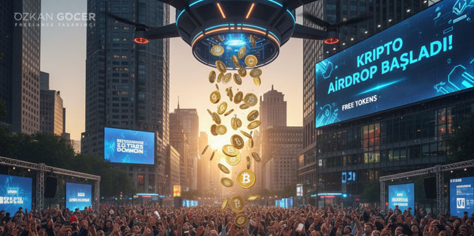 Airdrop ile Ücretsiz Kripto Para Kazanma Yolları (Adım Adım Rehber)