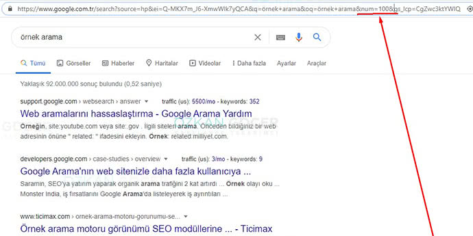 google search console