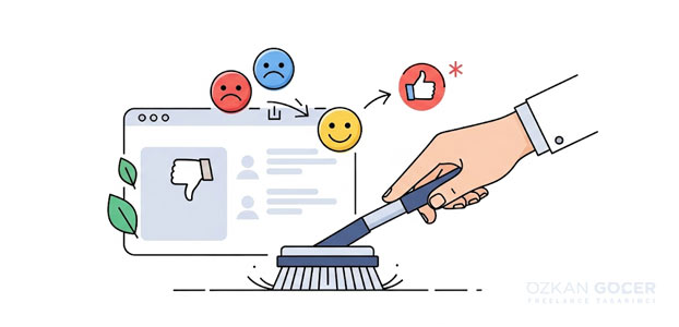 Online itibar yönetimi görseli